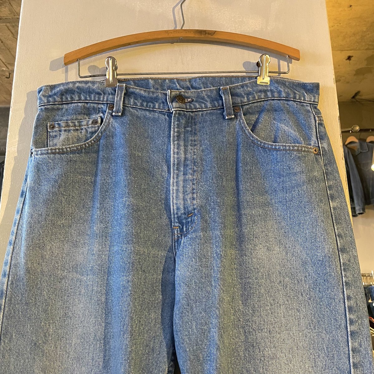 80s Levi's 505 0213 デニムパンツ 36×29 USA製 裾チェーン 80s Levi's 505 0213 デニムパンツ 36×29 USA製 裾チェーン