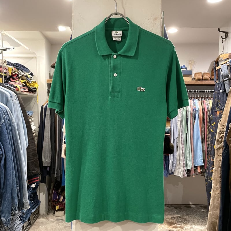 【限定品】LACOSTE ポロシャツ US Sサイズ LACOSTE ショートスリーブポロシャツ ラコステ ワンポイント (S2453