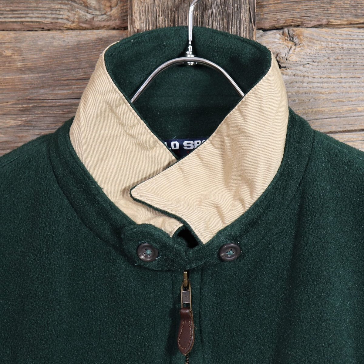 POLO SPORT USA製 フリースジャケット スイングトップ ラルフ 90s POLO SPORT Ralph Lauren スウィングトップ フリースジャケット