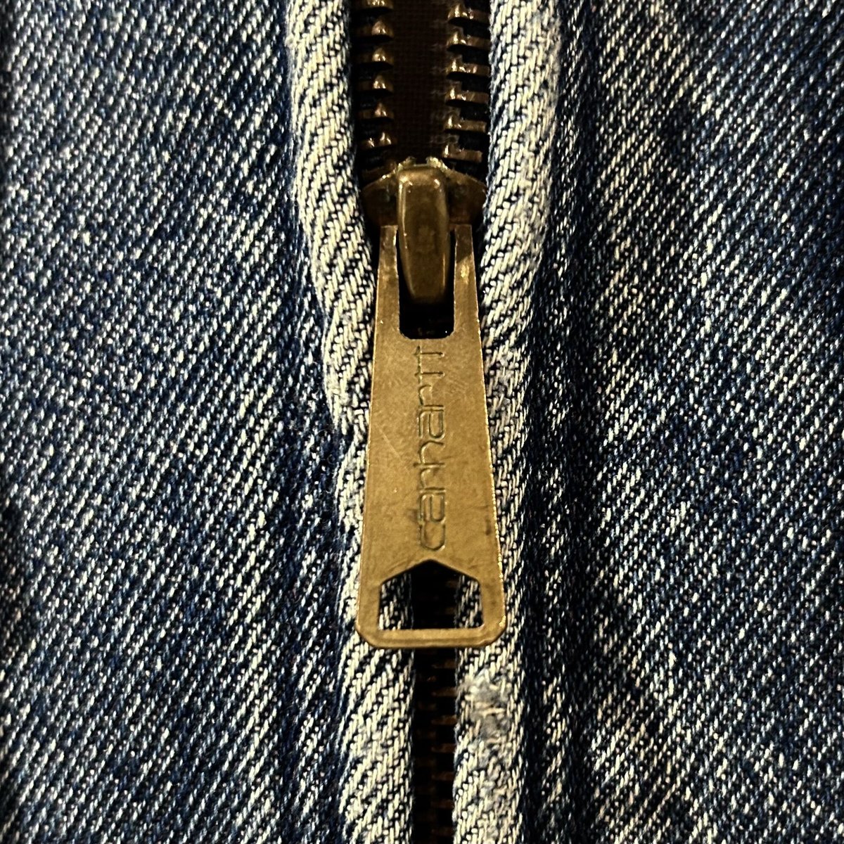80s carhartt アクティブジャケット カーハート デニム地 80s carhartt アクティブジャケット カーハート デニム地