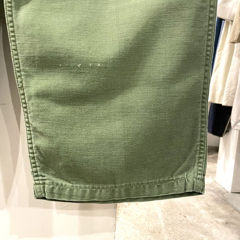 US ARMY ベイカーパンツ OG-107パンツ 尿素ボタン アジャスター