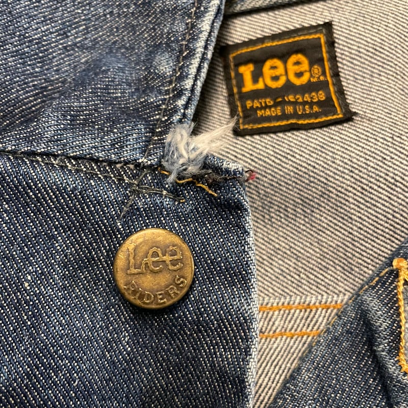 80s Lee 220-J デニムジャケット Size 44 USA製 リー ビッグ 80s Lee 220-J デニムジャケット Size 44 USA製 リー ビッグ