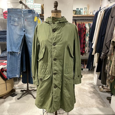 US ARMY　M-47 Field Parka　フィールドパーカー　CONMAR ZIP　40s　モッズコート　（S0921）