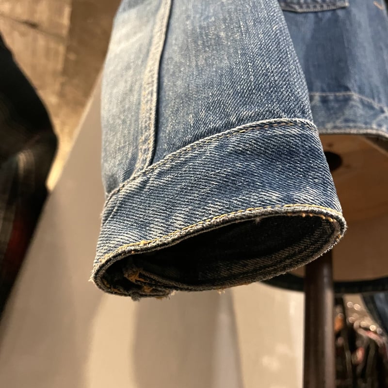 【60s' Burlington】デニムジャケット 2nd fit=scale-down,w=1200