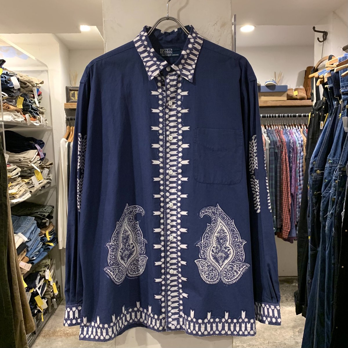 Polo by Ralph Lauren L/S総柄シャツ ラルフローレン ペイズリー Polo by Ralph Lauren L/S総柄シャツ ラルフローレン ペイズリー