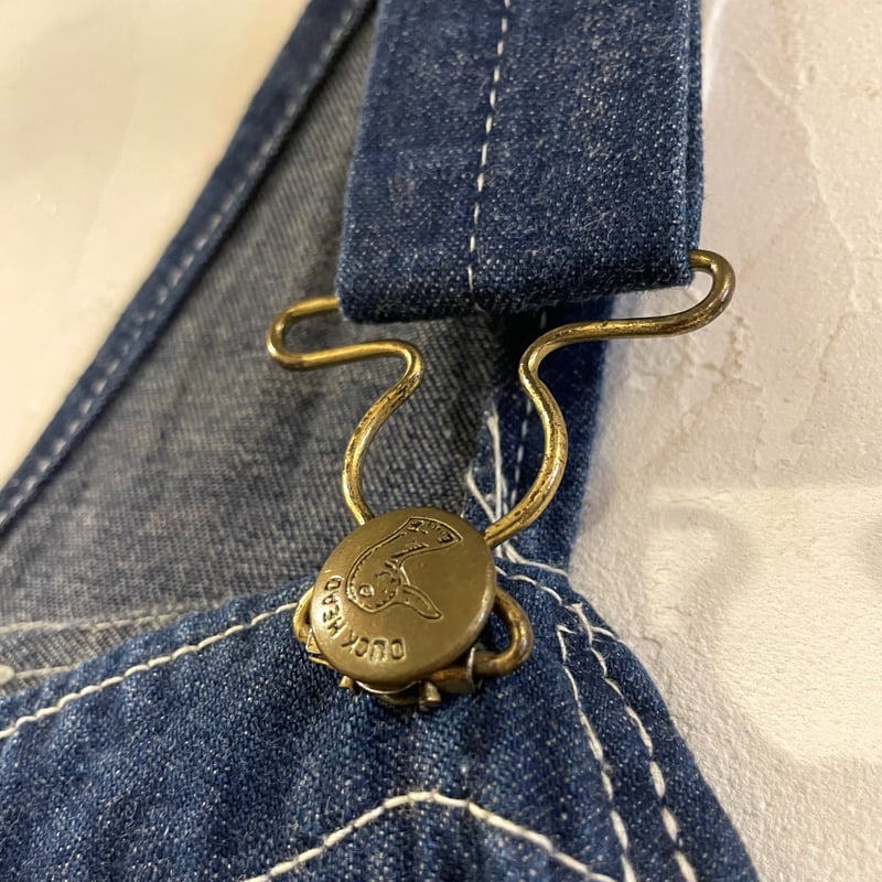 60s DUCK HEAD ヴィンテージデニムオーバーオール UNION MADE