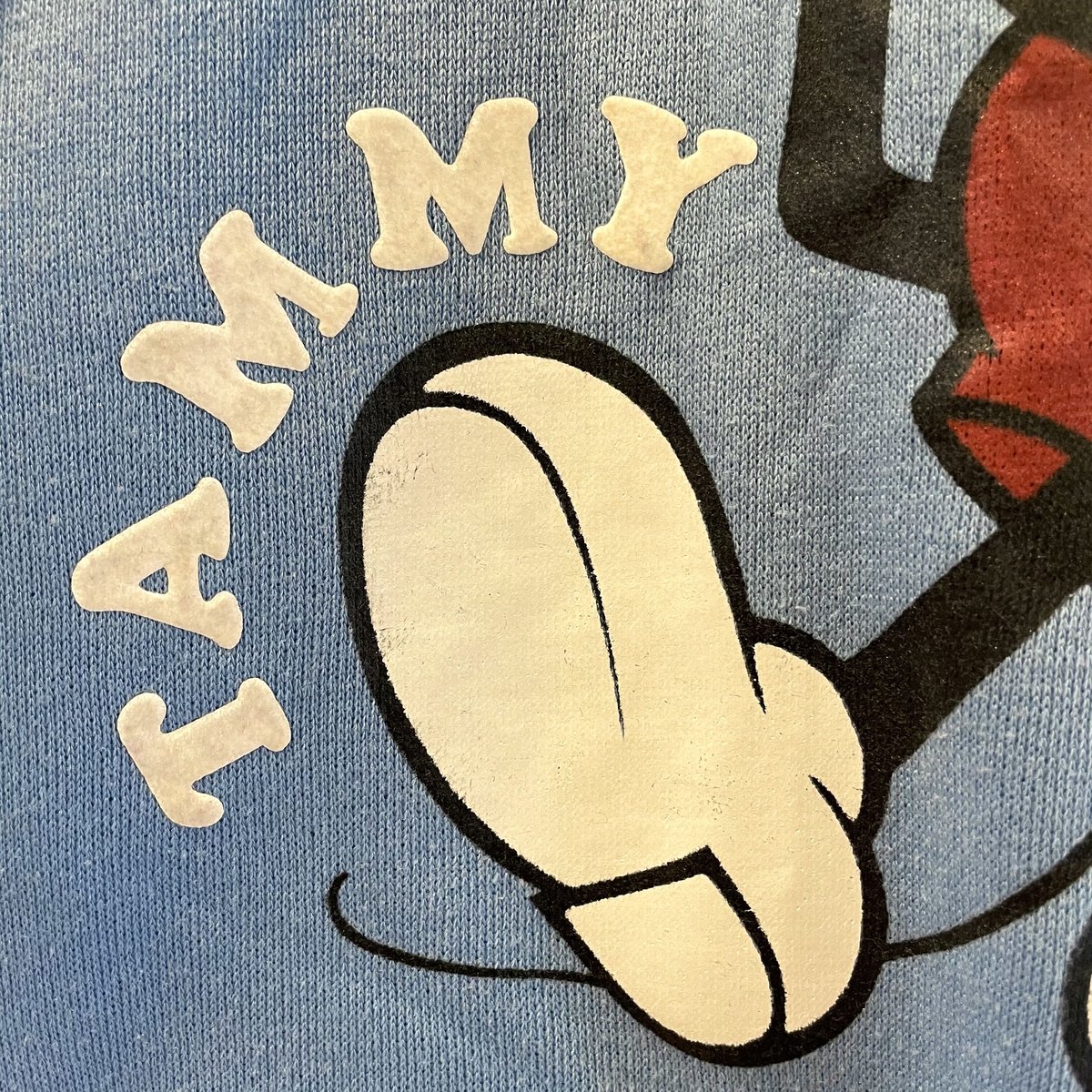 Disney CASUALS ミッキーマウス スウェット ラグランスリーブ