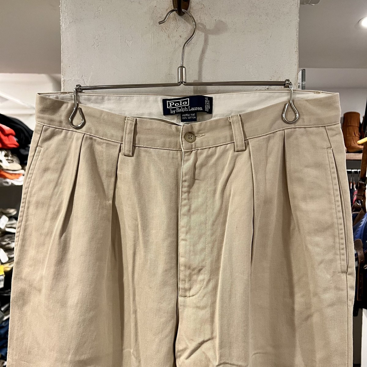 POLO by Ralph Lauren チノパン ポロチノ ラルフローレン タック