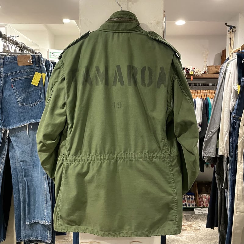 80s US ARMY M-65 Field Jacket 3rdタイプ バックステンシル S