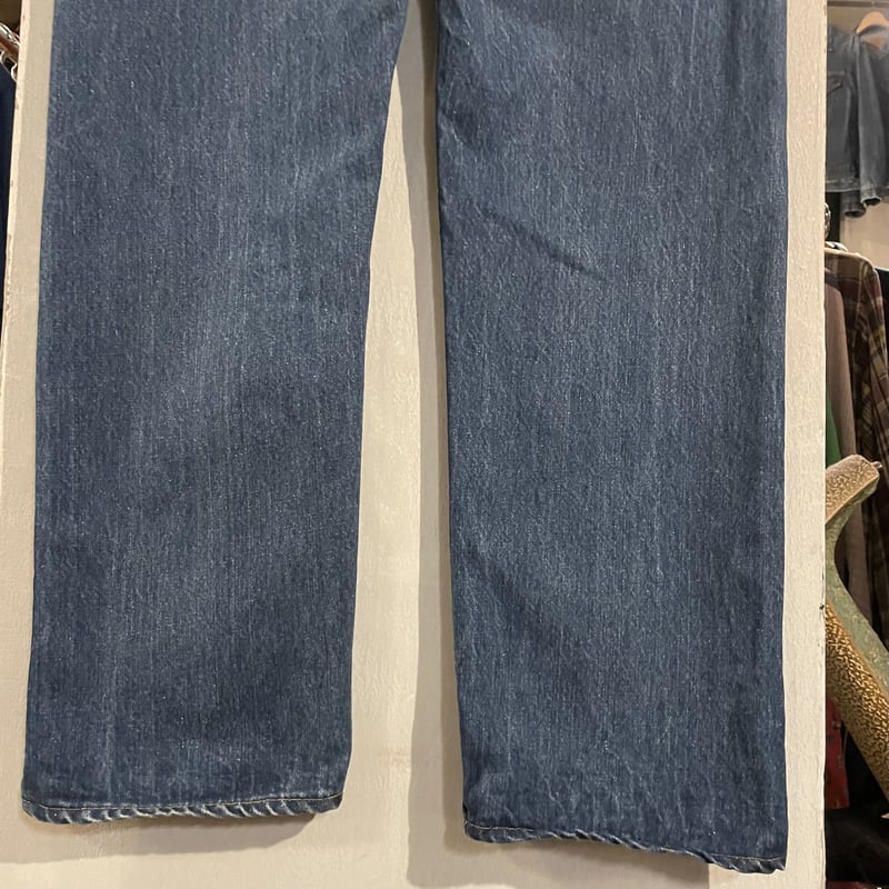 80s Levi's 20505 0217 デニムパンツ 37×31 USA製 裾チェーンステ 80s Levi's 20505 0217 デニムパンツ 37×31 USA製 裾チェーンステ