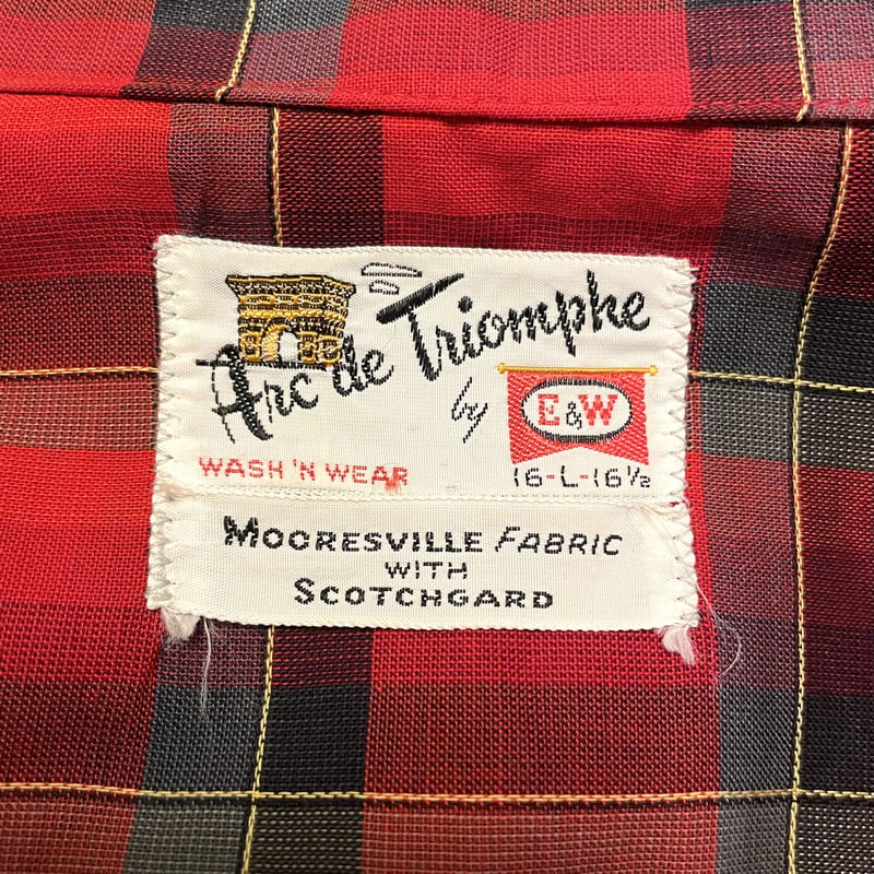 60s Arc De Triomphe by E&W Vintage Shirt DEAD S