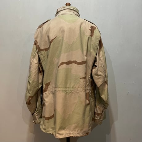 90s　US MILITARY　M-65 FIELD JACKET　Size L-S　3C DESERT CAMO　フィールドジャケット　デザートカモ　1996年　(S5725)