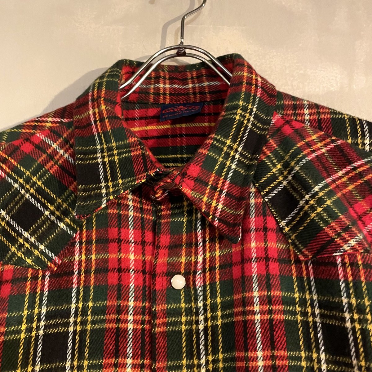 80s DAKOTA ウエスタン ネルシャツ USA製 コットンシャツ 80s DAKOTA ウエスタン ネルシャツ USA製 コットンシャツ