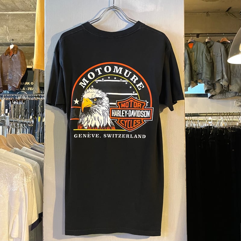HARLEY-DAVIDSON S/S Tシャツ ハーレーT USA製 Size M 2001 HARLEY-DAVIDSON S/S Tシャツ ハーレーT USA製 Size M 2001