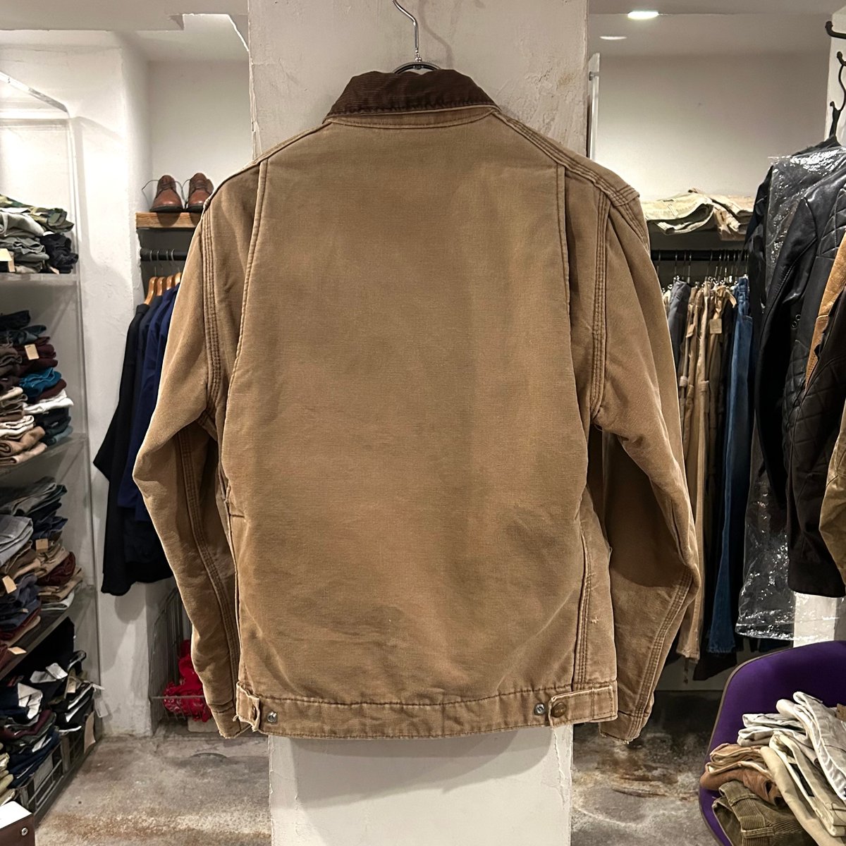 70s carhartt デトロイトジャケット ダック地 カーハート ワーク 70s carhartt デトロイトジャケット ダック地 カーハート ワーク