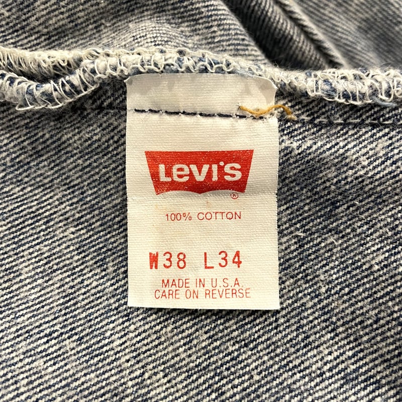 80s Levi's 501 リーバイス デニムパンツ USA製 1989年 濃紺 80s Levi's 501 リーバイス デニムパンツ USA製 1989年 濃紺