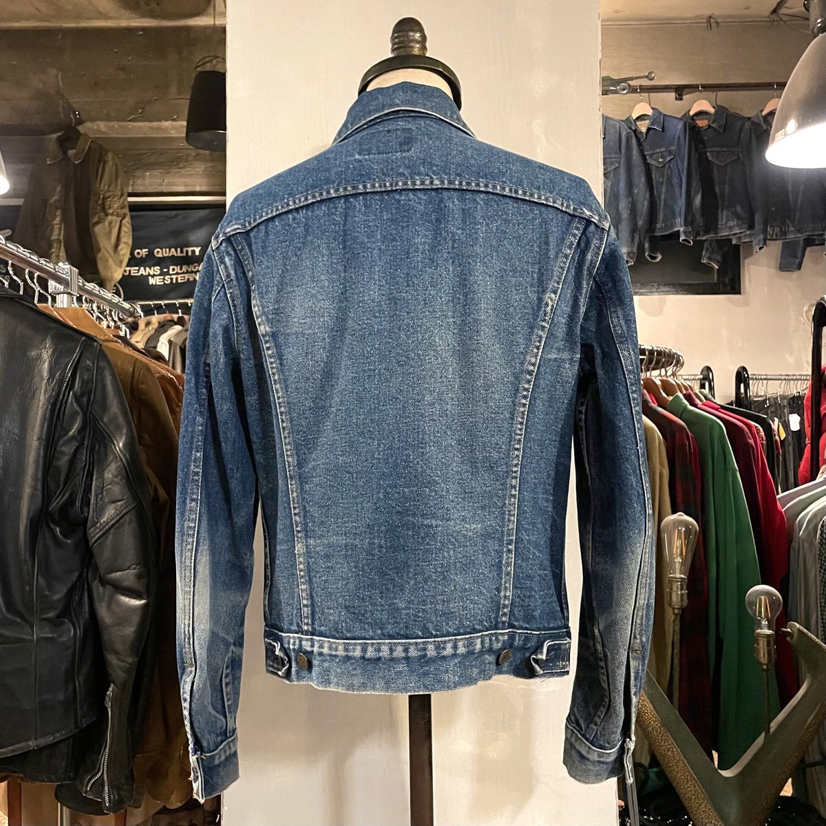 70s Levi's 70505-0217 デニムジャケット 鬼ハチノス 4thタイプ 70s Levi's 70505-0217 デニムジャケット 鬼ハチノス 4thタイプ