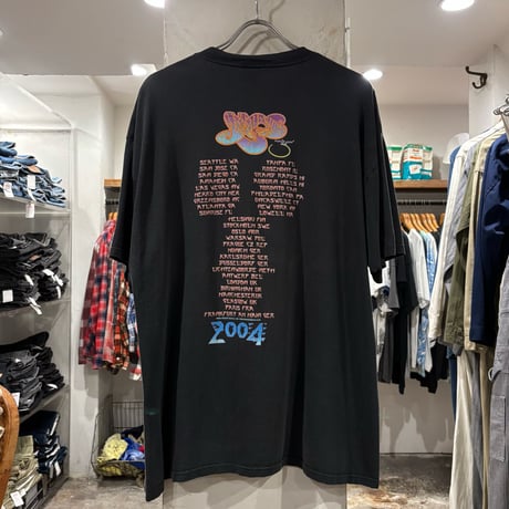 00s　anvil　S/S バンドTシャツ　Yes　Size XL　イエス　©2004　(S4846)