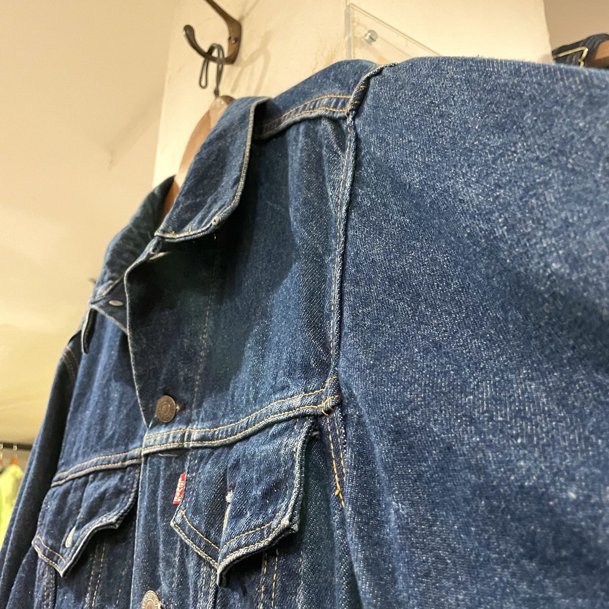 80s Levi's 71506-0216 リーバイス デニムジャケット ボタン裏 80s Levi's 71506-0216 リーバイス デニムジャケット ボタン裏