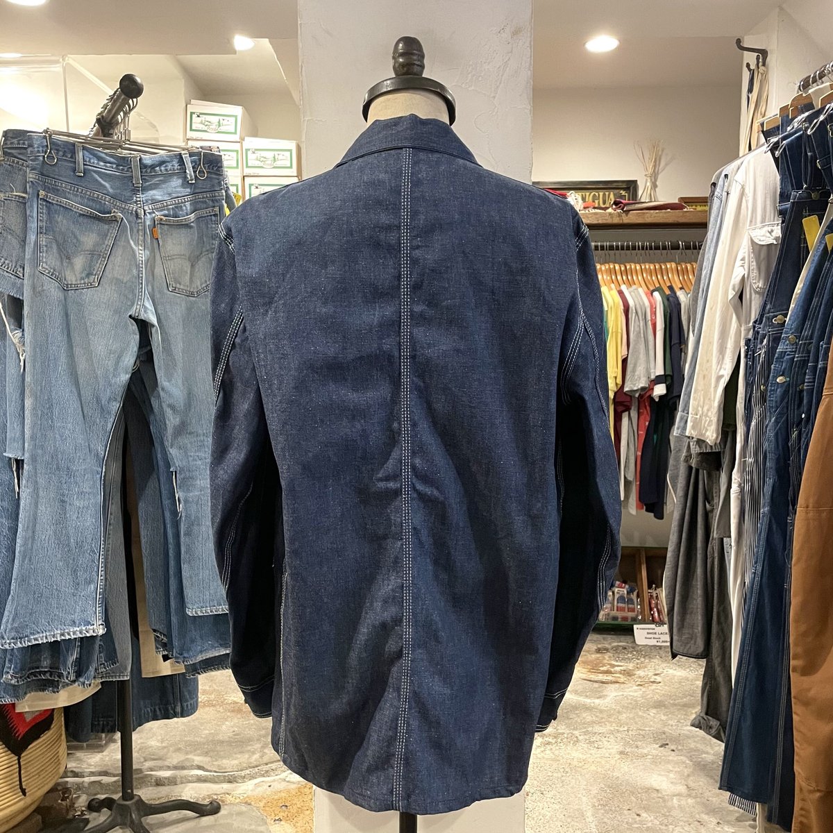 60s Burlington デニムカバーオール DEAD STOCK UNION MADE