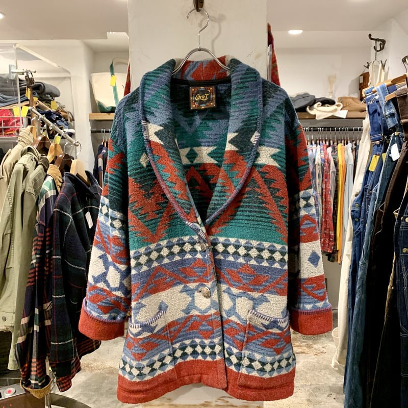 circlet ネイティブ柄 ブランケットコート USA製 (S1853) | DUFF