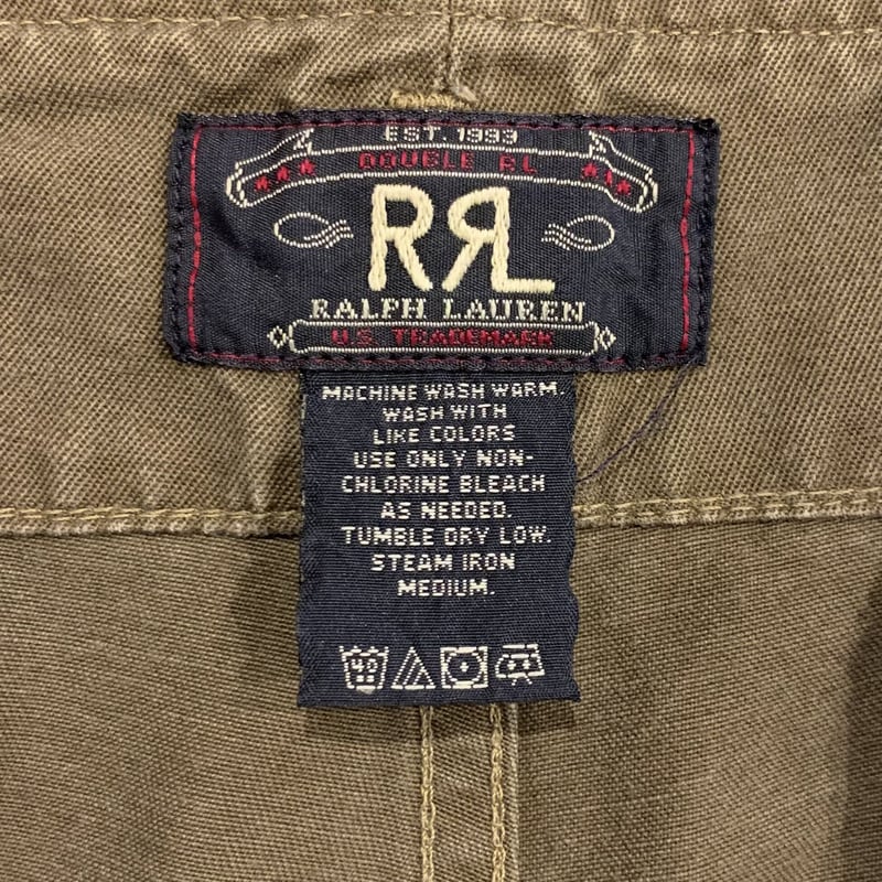 90s RRL ハンティングパンツ ダブルアールエル カーキ 三ツ星 90s RRL ハンティングパンツ ダブルアールエル カーキ 三ツ星