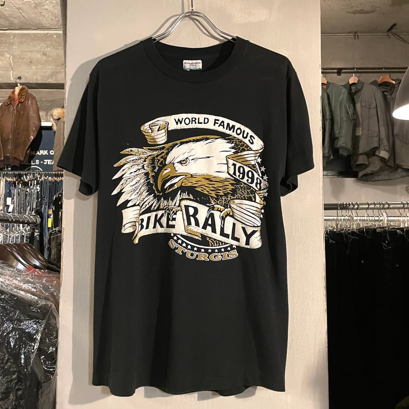 90s STURGIS Tシャツ M ハーレー バイカー イーグル バイカーT Harley