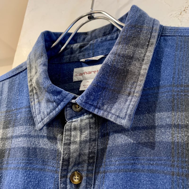 Carhartt ネルシャツ チェック柄 コットンシャツ カーハート (S2186