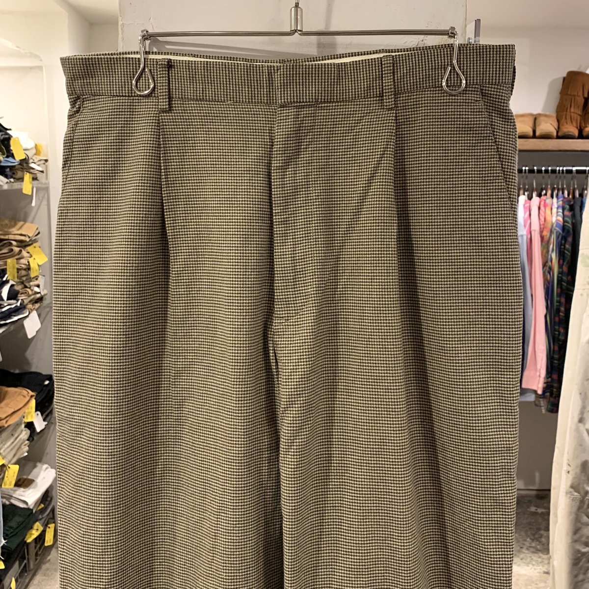 86186　ラルフローレン　スーツ上下　黒ｘ白千鳥格子 LAUREN RALPH LAUREN (ローレン ラルフ ローレン) 千鳥柄