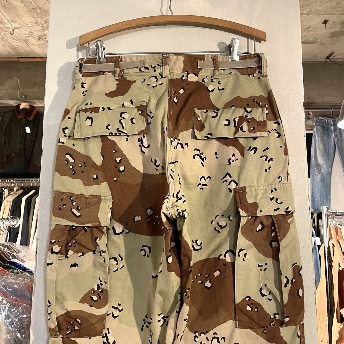 チョコチップカモ US(米軍) 6Cデザート(チョコチップ)カモ BDUパンツ/ NYCO