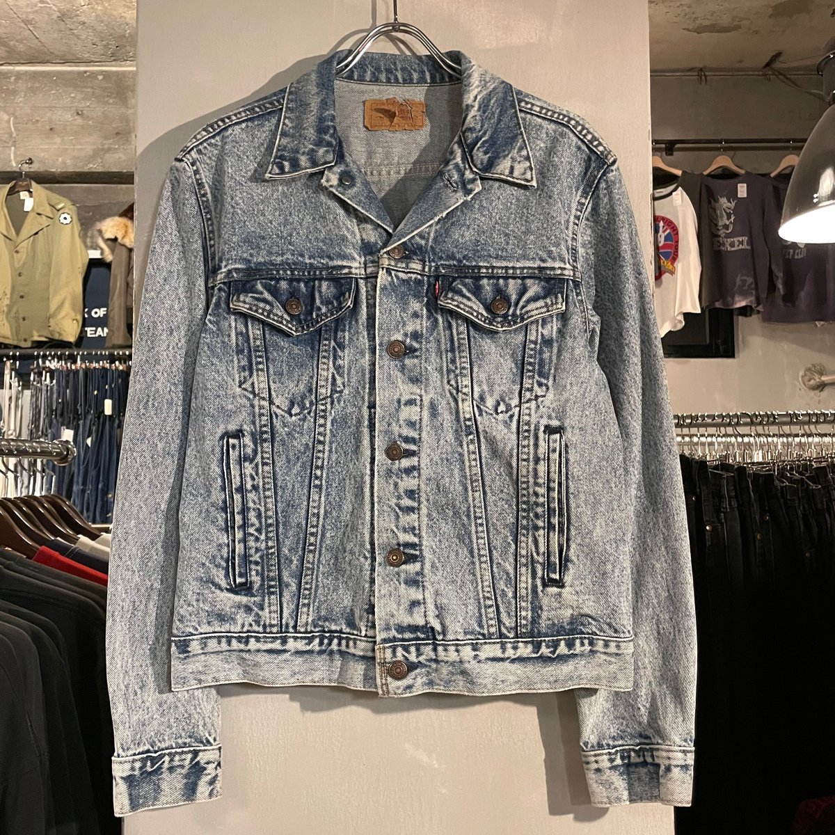 80s~ Levi's 70506 デニムジャケット USA製 Size 42 4ポケ リーバ