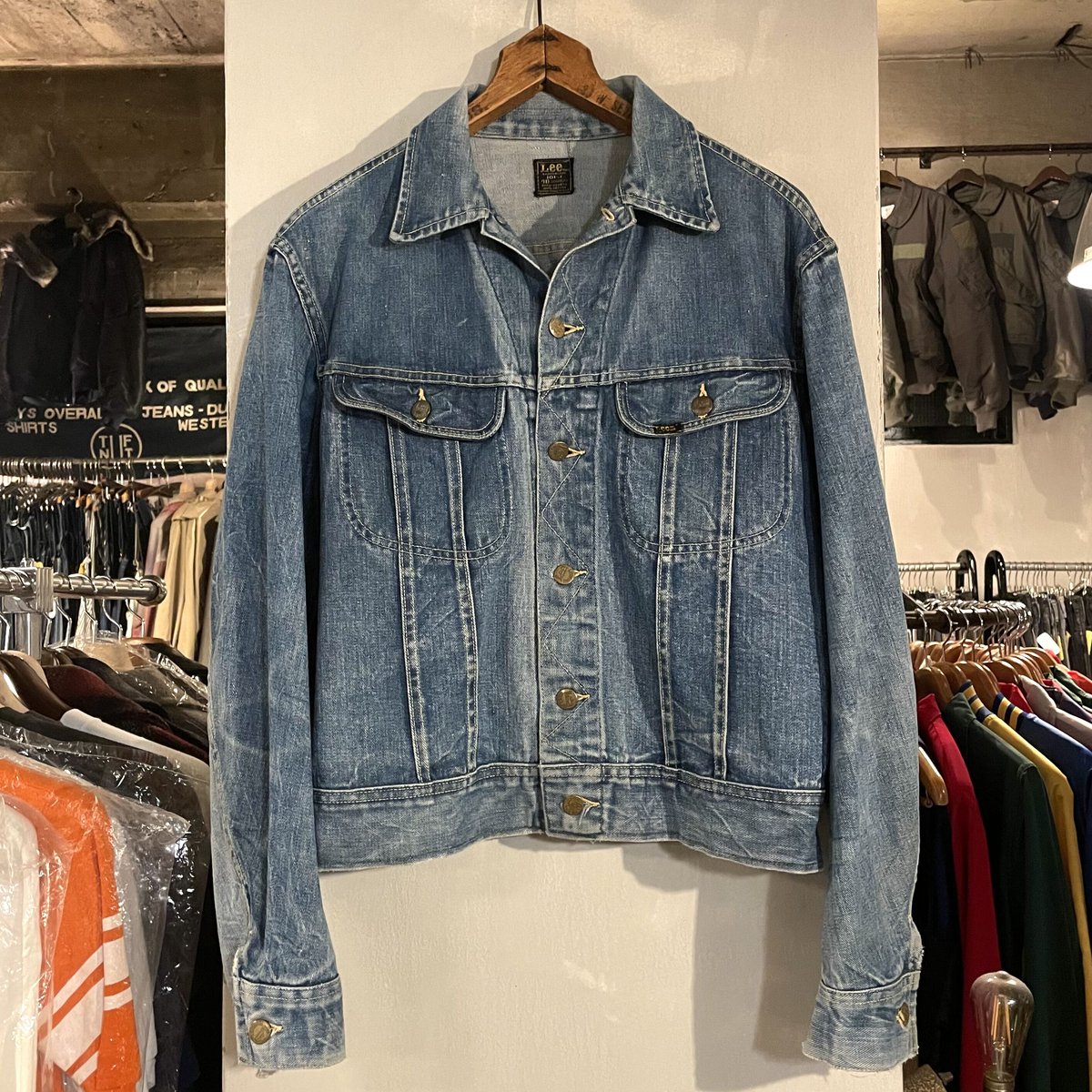 70s Lee 101-J Vintage Denim Jacket デニムジャケット UNI