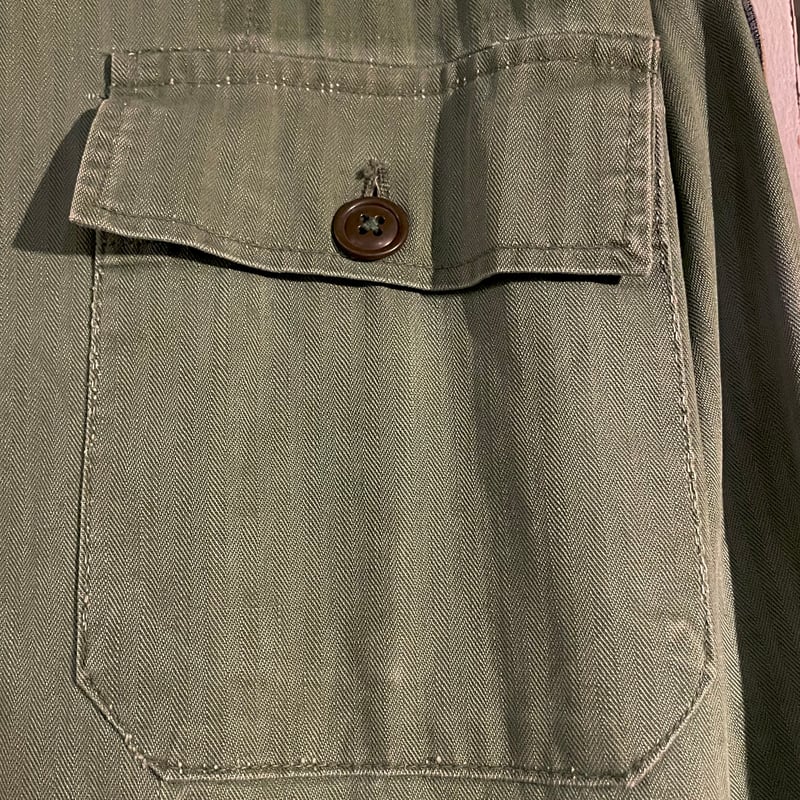 ジャケット・アウター m47hbt 40's U.S.ARMY M-47 M-1947 HBT ユーティリティージャケット