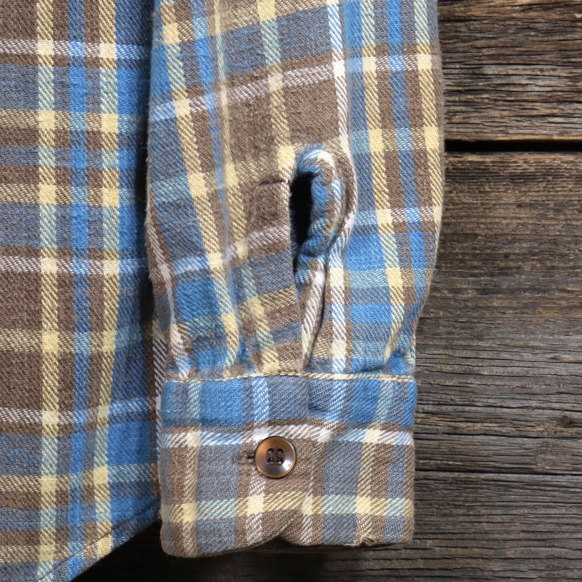 MONTGOMERY WARD 70s ヴィンテージ ネルシャツ チェック柄 Sサイズ