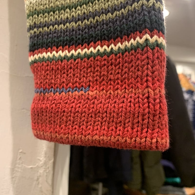 LAUREN Ralph Lauren ネイティブ柄 ショールカラーニット LAUREN Ralph Lauren ネイティブ柄 ショールカラーニット