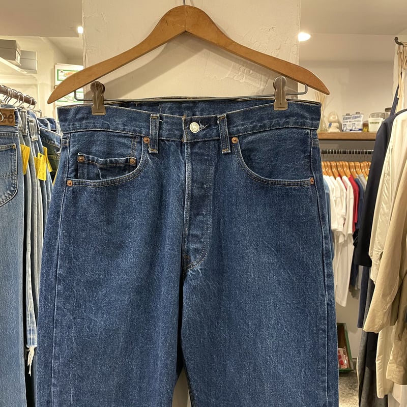 【リーバイス】levi’s501/黒カンヌキ/濃紺/リーバイス501