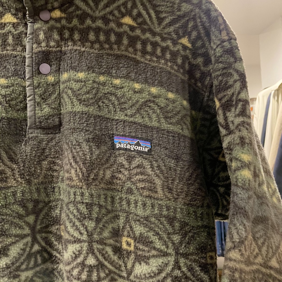 patagonia 総柄 シンチラスナップT XSサイズ パタゴニア patagonia 総柄 シンチラスナップT XSサイズ パタゴニア