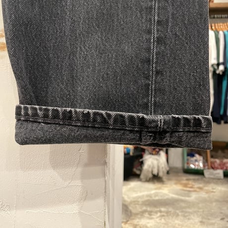 Levi’s 501　90年代　リーバイス501　後染めブラックデニム　ボタン裏680　USA製　1996年　(S1289)