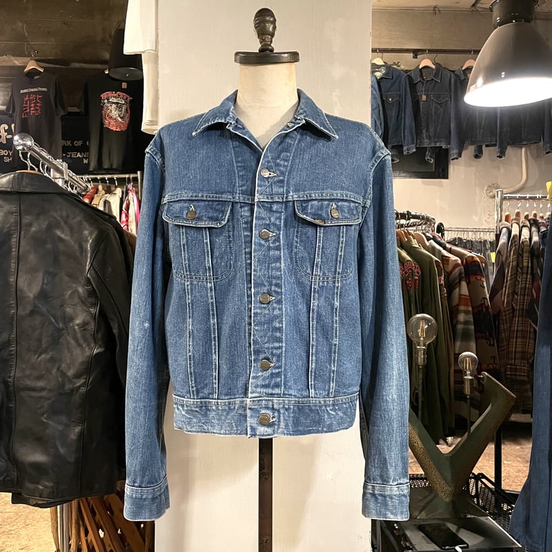70s Lee × TEREX × GM デニムジャケット トリプルネーム USA製 220-