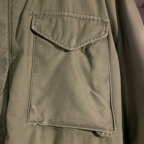 60s　US MILITARY　M-65 Field Jacket　2nd Type　フィールドジャケット　L-R　ミリタリージャケット　1967年　(S4452)