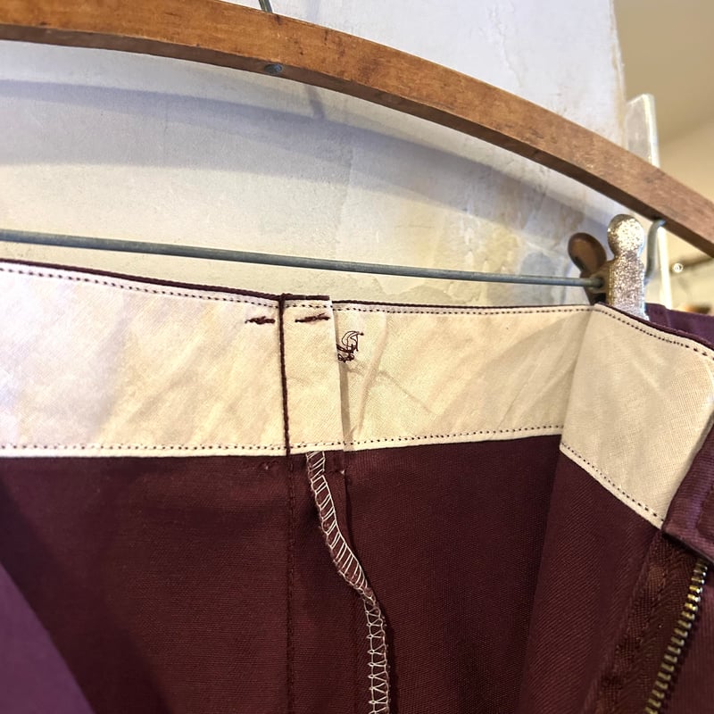 90s Dickies 874 ワークパンツ ディッキーズ ワインレッド 42×27 ½ US