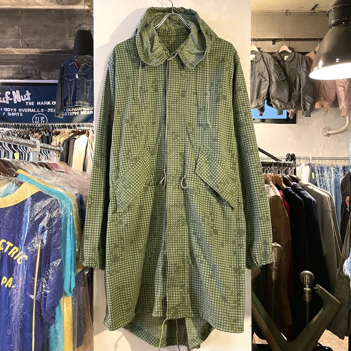 80s US ARMY NIGHT CAMOUFLAGE PARKA ナイトカモ パーカー 1