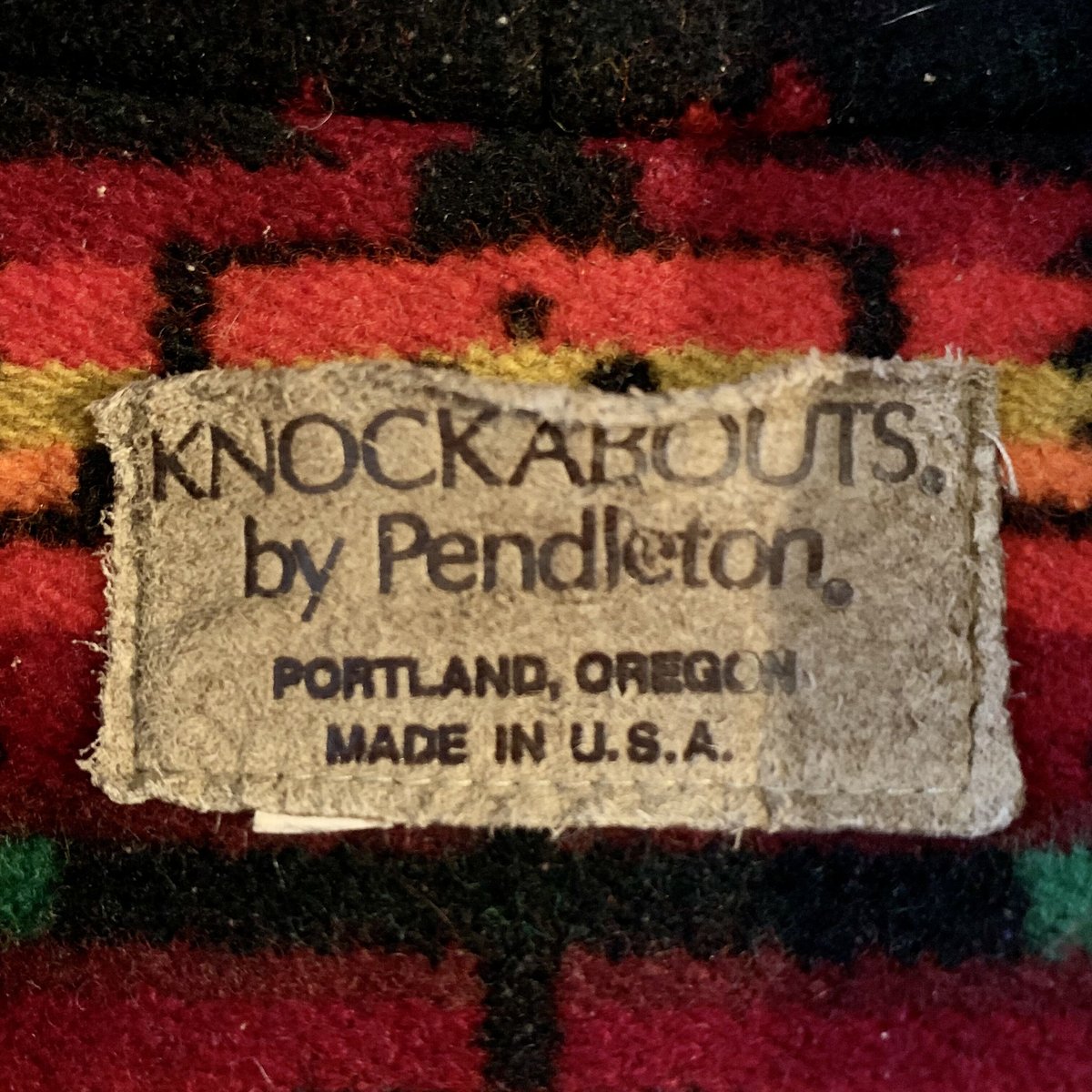 KNOCKABOUTS by Pendleton ペンドルトン ネイティブ柄 ベスト