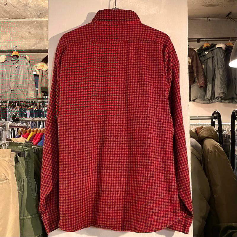 70s FIVE BROTHER L/S ネルシャツ USA製 Size 2XL コットンシャ 70s FIVE BROTHER L/S ネルシャツ USA製 Size 2XL コットンシャ