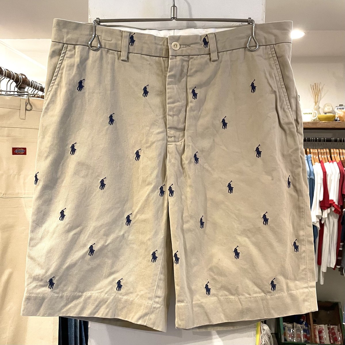 POLO by Ralph Lauren 総柄ハーフパンツ ラルフローレン 短パン (S102