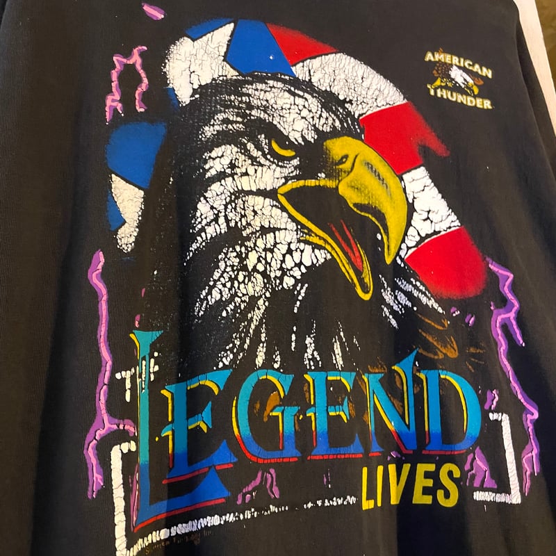 american thunder アメリカンサンダー イーグル tシャツ 90s 楽天市場】90s TOURCHAMP アメリカンサンダー インディアン