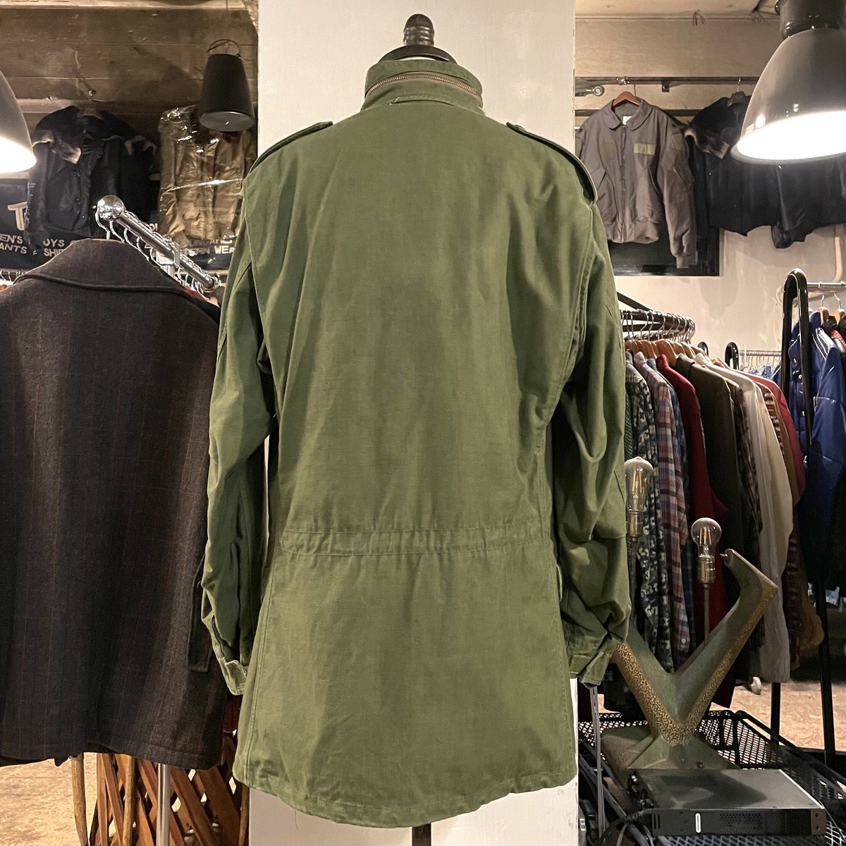 80s US ARMY M-65 Field Jacket 3rdタイプ ブラスジップ フィー 80s US ARMY M-65 Field Jacket 3rdタイプ ブラスジップ フィー