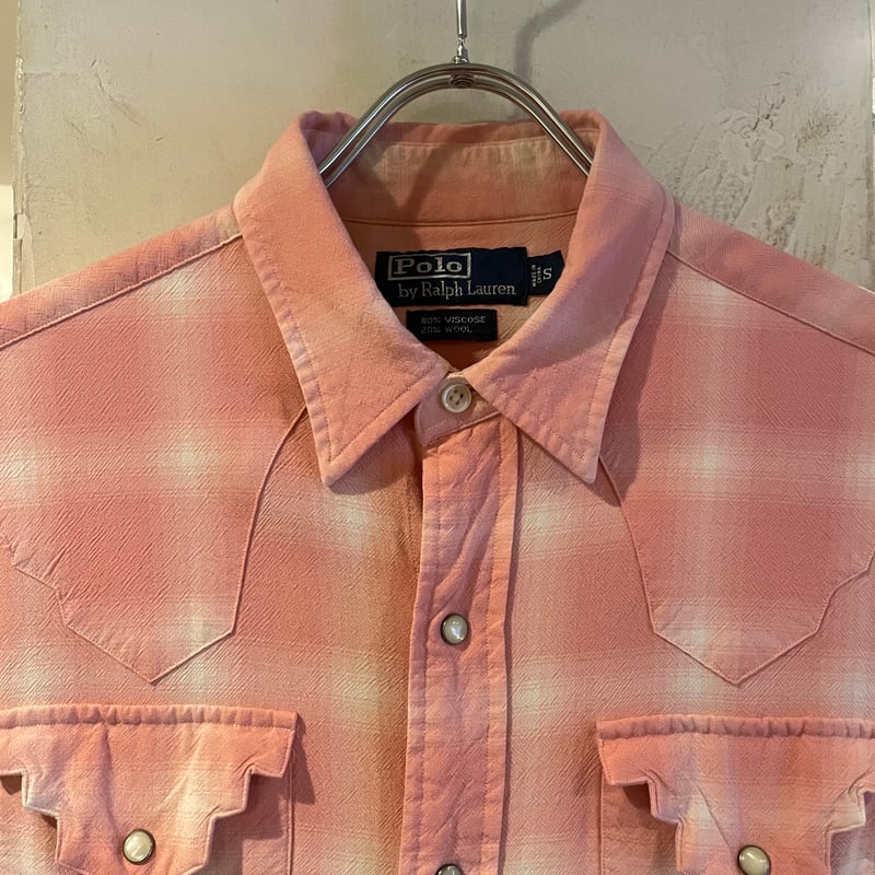 POLO by Ralph Lauren L/S シャツ オンブレチェック Size S ラル