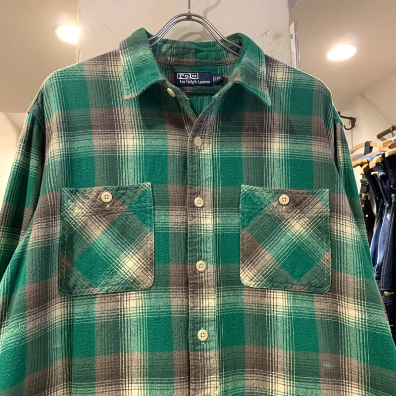 Polo by Ralph Lauren L/Sチェックネルシャツ ラルフローレン Polo by Ralph Lauren L/Sチェックネルシャツ ラルフローレン