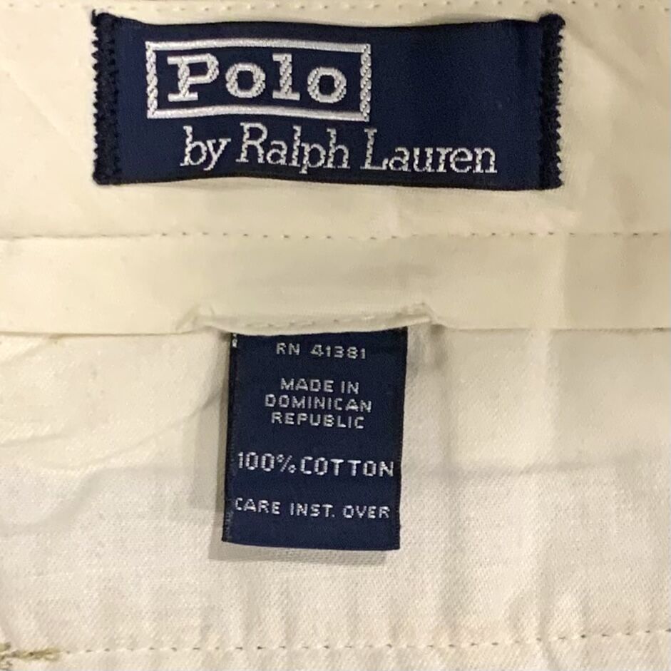 POLO by Ralph Lauren スラックス 千鳥格子 タック入り ラルフ
